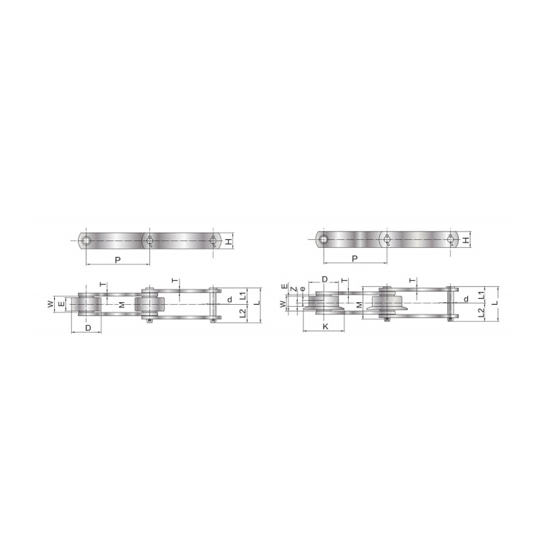 Chuỗi băng tải loại RF